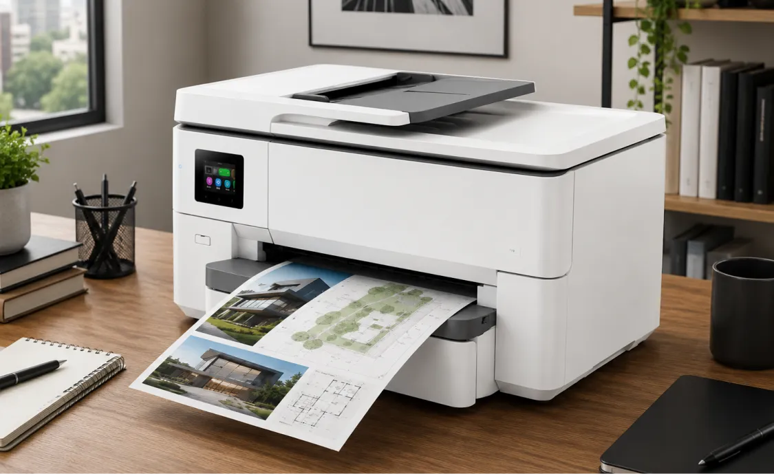 How the OfficeJet Pro 9720e Improves Wide Format Printing