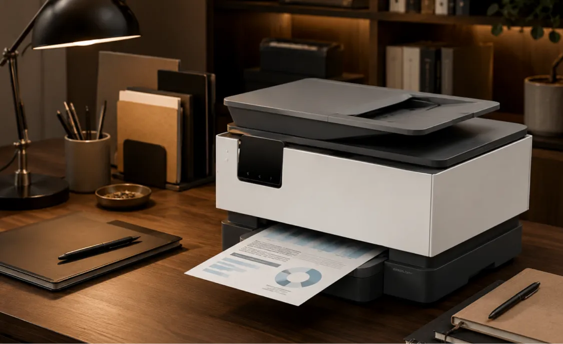 Why the OfficeJet 9122e All-in-One Printer Simplifies Document Management