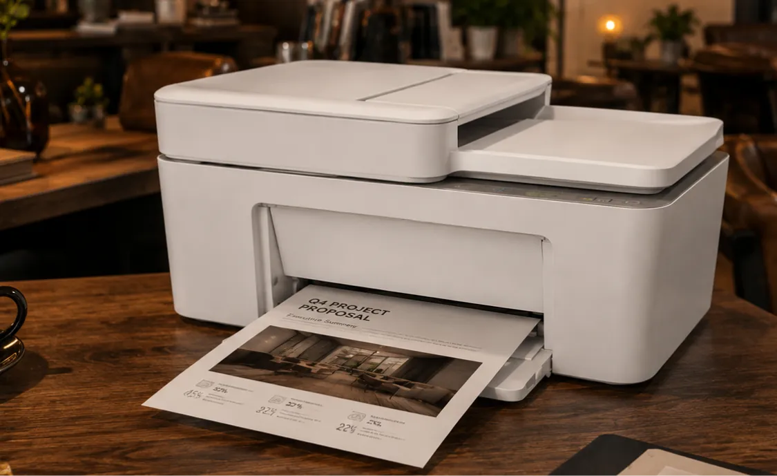 Why the DeskJet 4255e All-in-One Printer Supports Connected Printing Workflows
