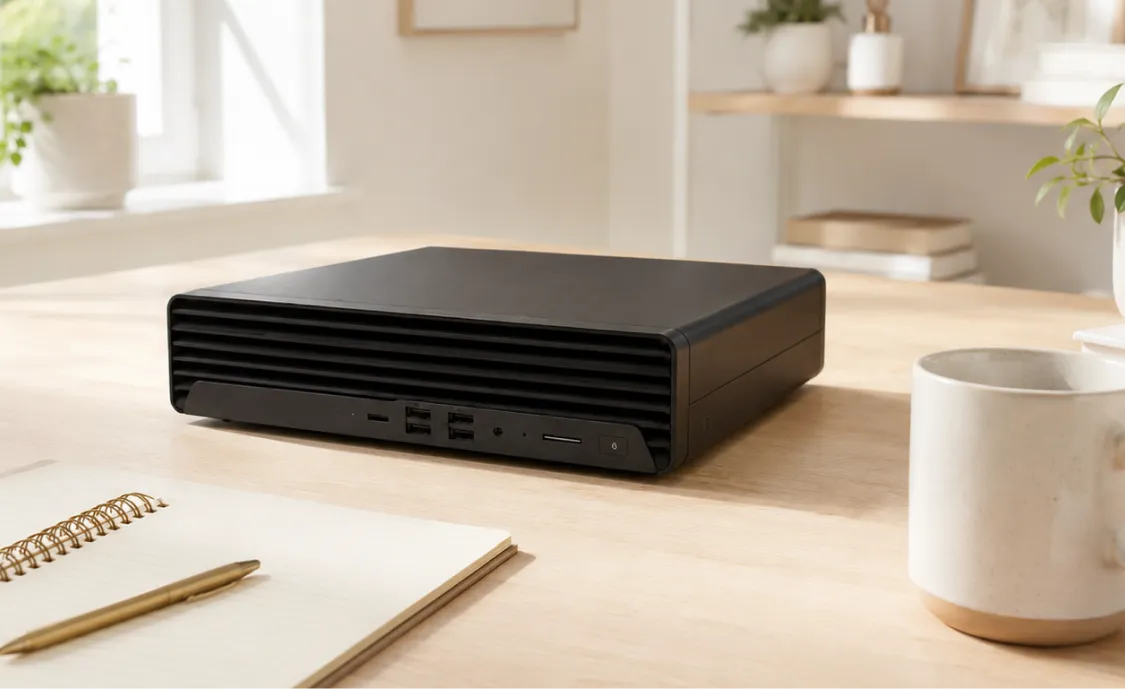 How the Elite SFF 800 G9 Desktop PC Supports Modern Workspace Performance